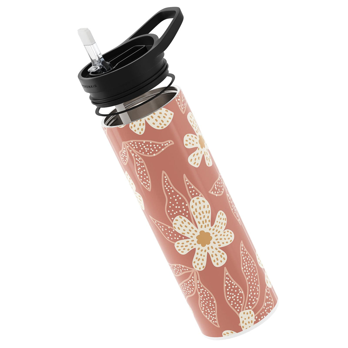 Dark Brown Autumn 560ml Reusable Bottle By Hydronair