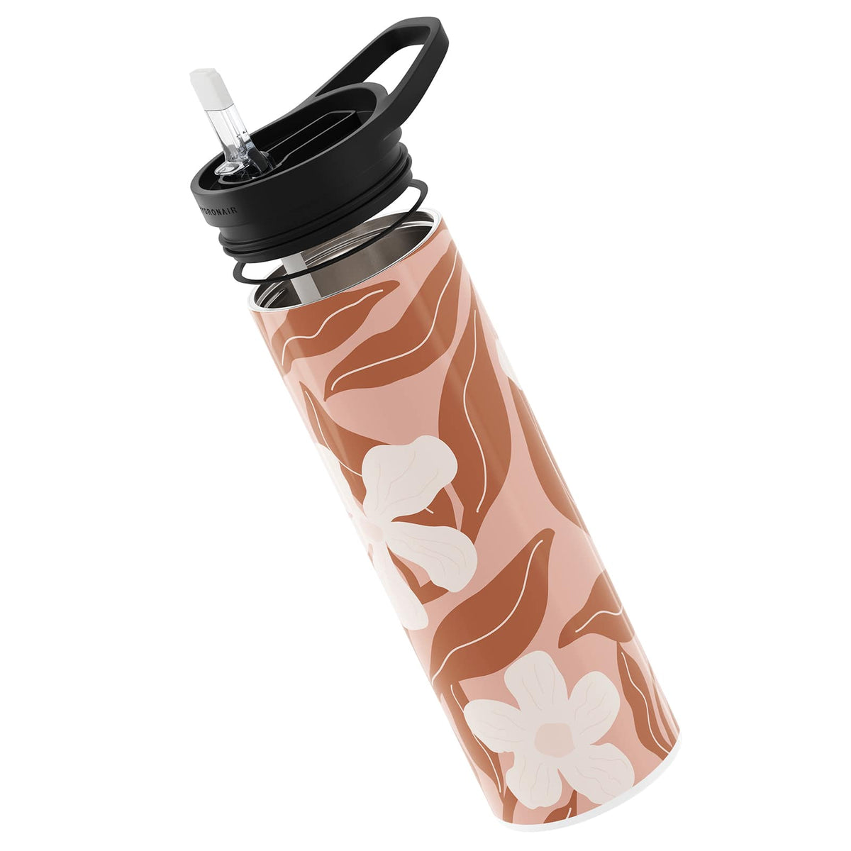Dark Brown Autumn 560ml Reusable Bottle By Hydronair