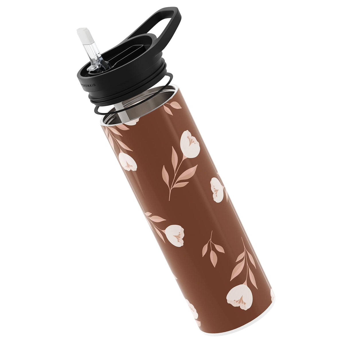 Dark Brown Autumn 560ml Reusable Bottle By Hydronair