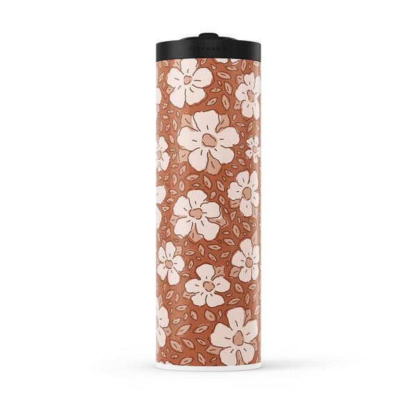 Dark Brown Autumn 560ml Water Bottle By Hydronair