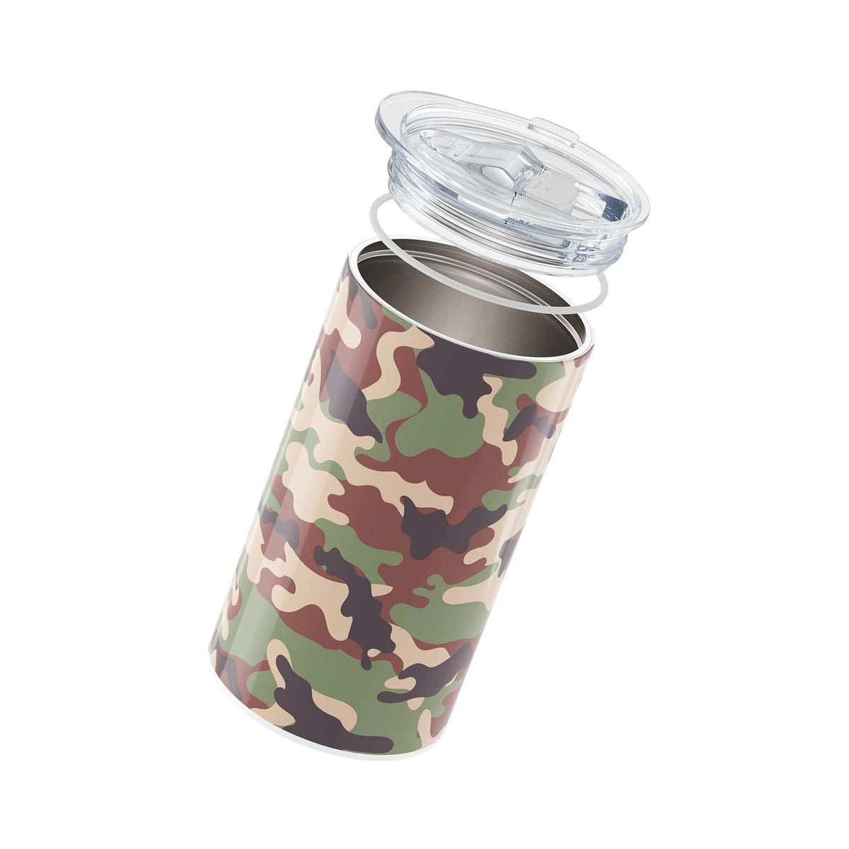 Dark Brown Camouflage 340ml Coffee Cup By Hydronair 