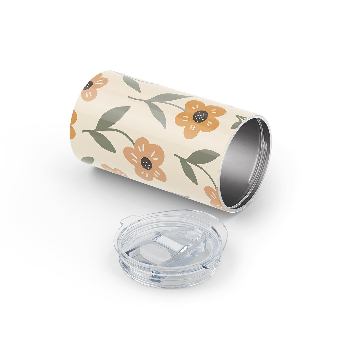 Dark Cream Autumn 340ml Reusable Cup By Hydronair 