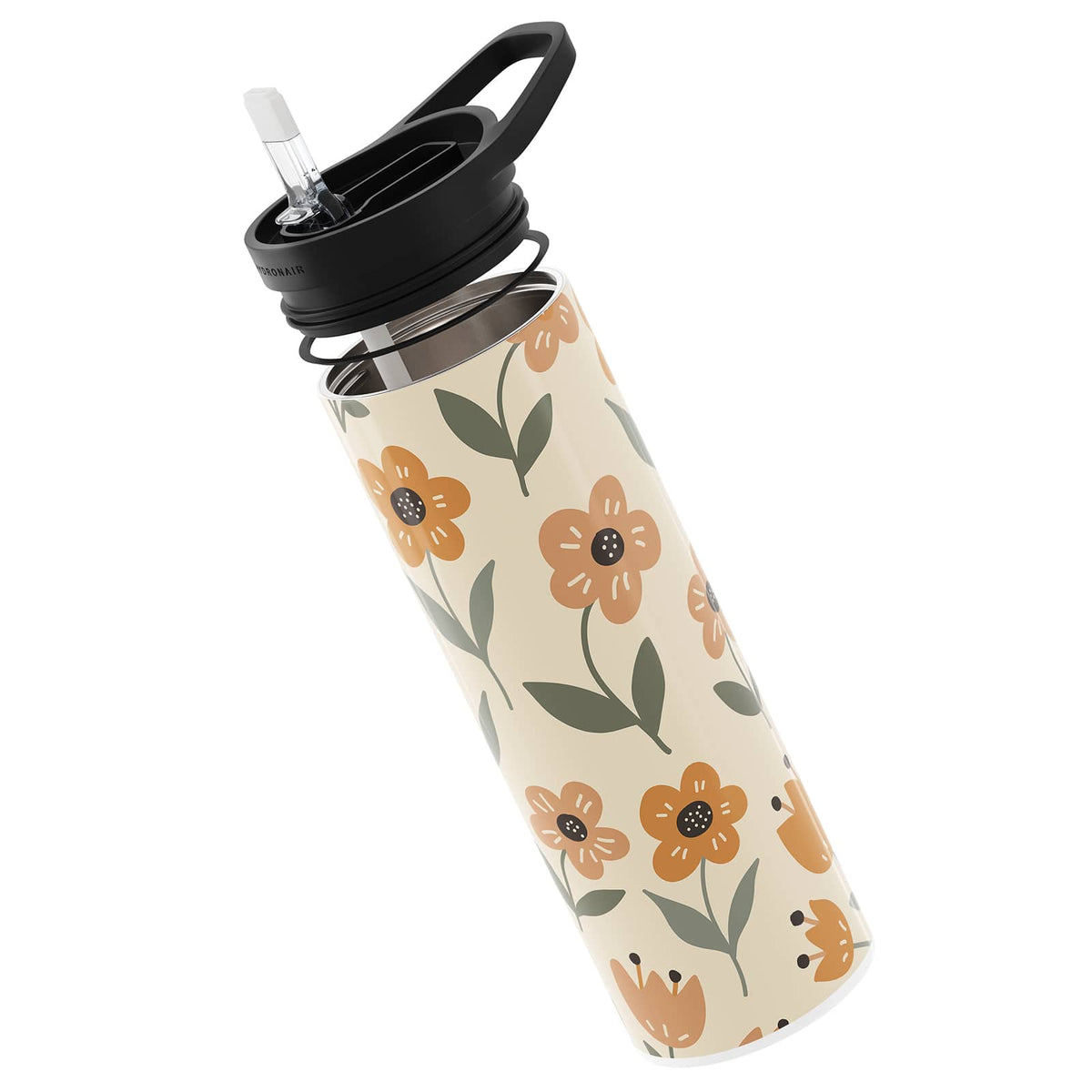 Dark Cream Autumn 560ml Reusable Bottle By Hydronair