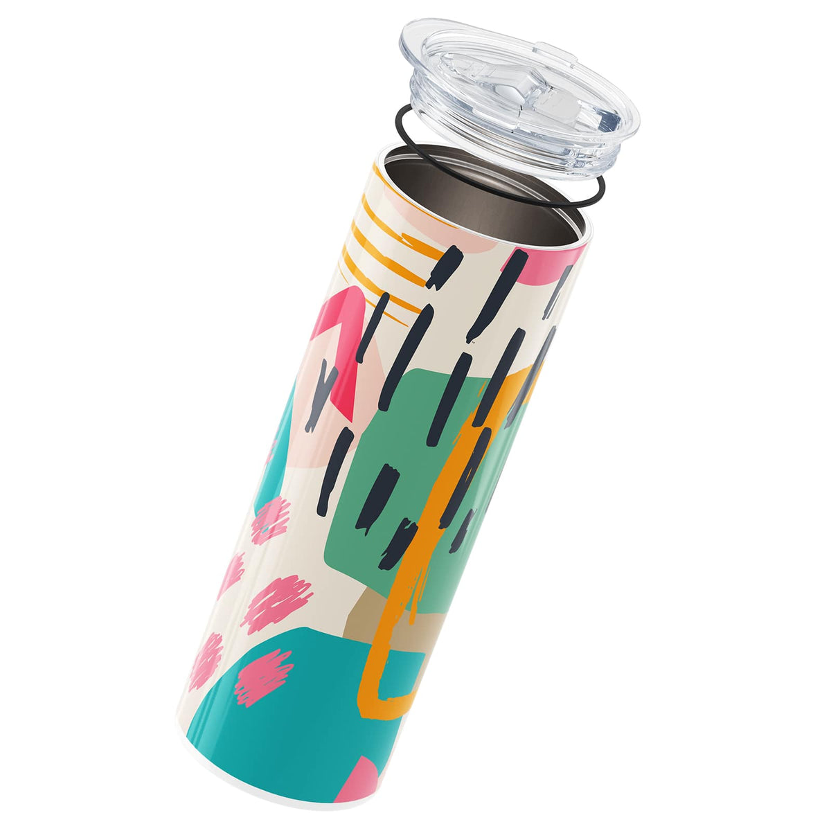Dark Green Abstract 560ml Cup By Hydronair 