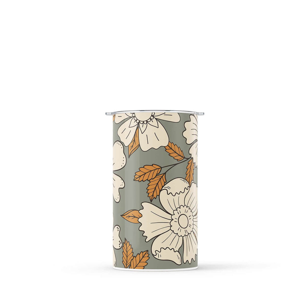 Dark Green Autumn 340ml Reusable Coffee Cup By Hydronair 
