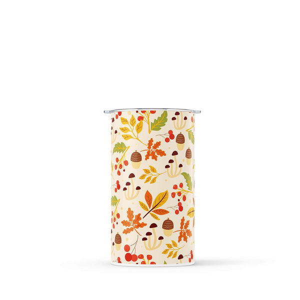Dark Green Autumn 340ml Reusable Coffee Cup By Hydronair 
