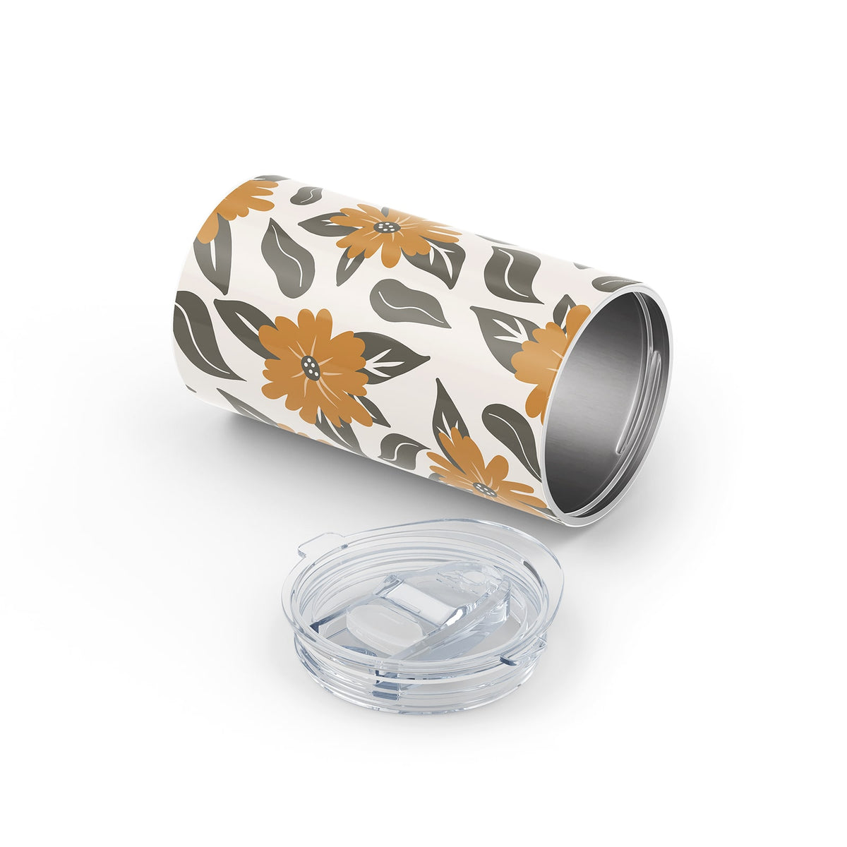 Dark Green Autumn 340ml Reusable Cup By Hydronair 