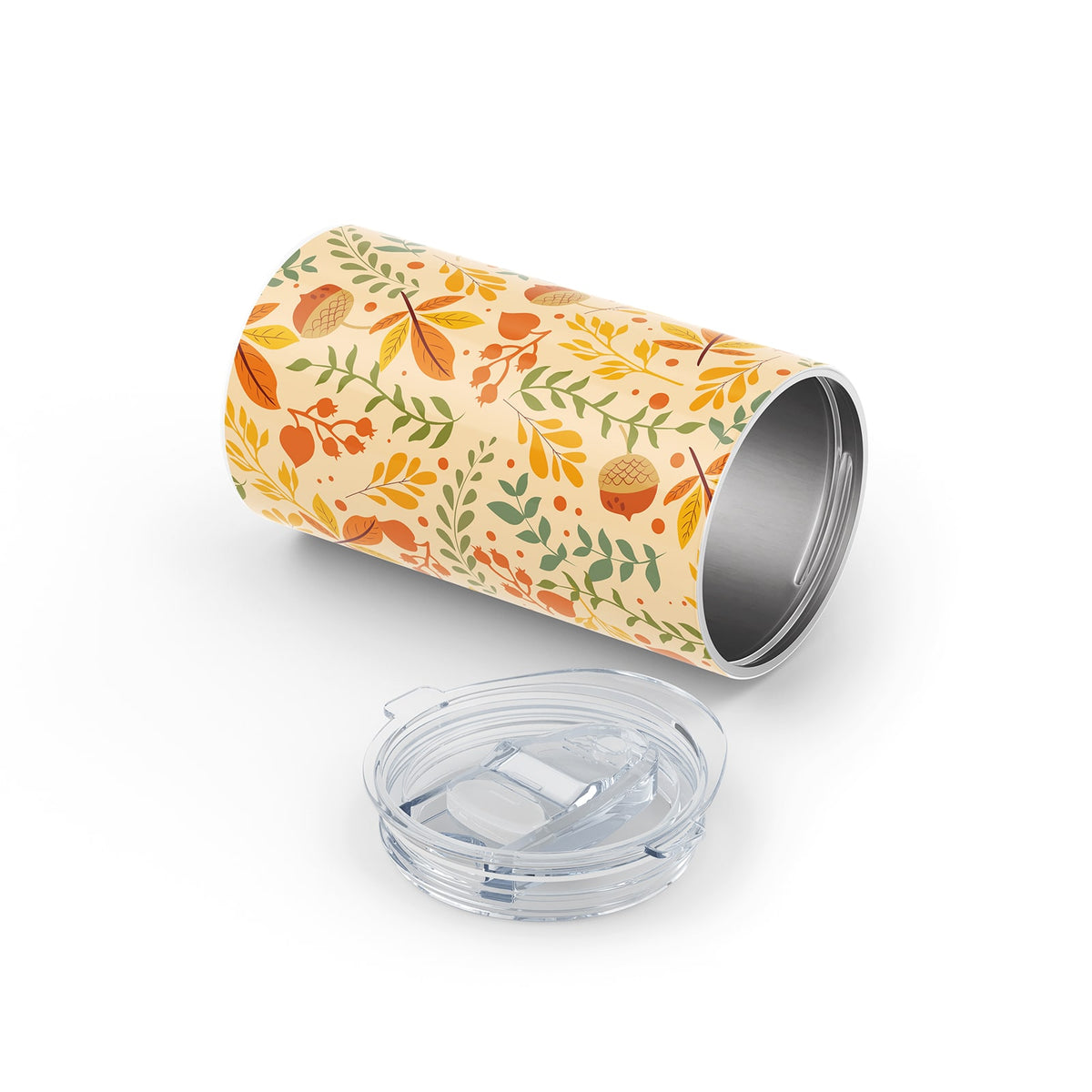 Dark Green Autumn 340ml Reusable Cup By Hydronair 