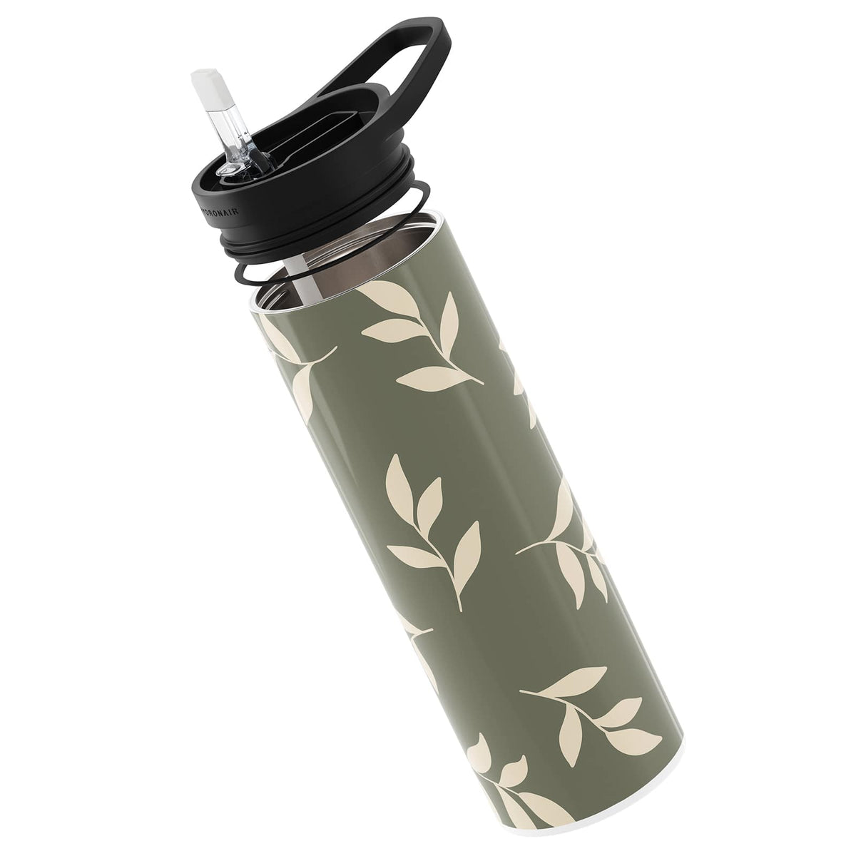 Dark Green Autumn 560ml Reusable Bottle By Hydronair