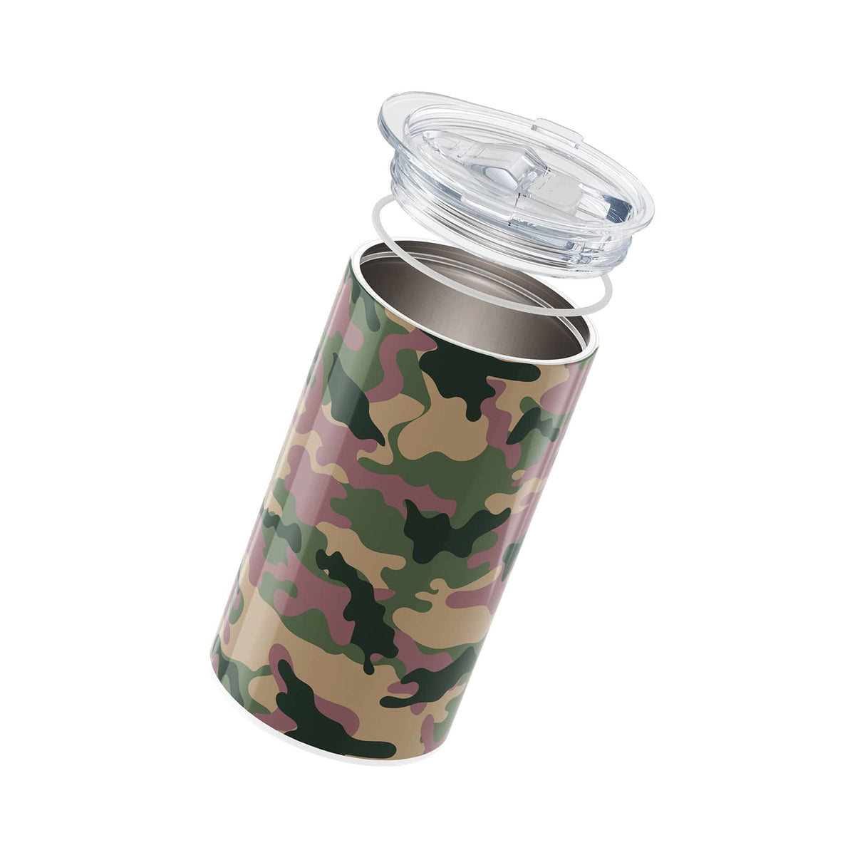 Dark Green Camouflage 340ml Coffee Cup By Hydronair 
