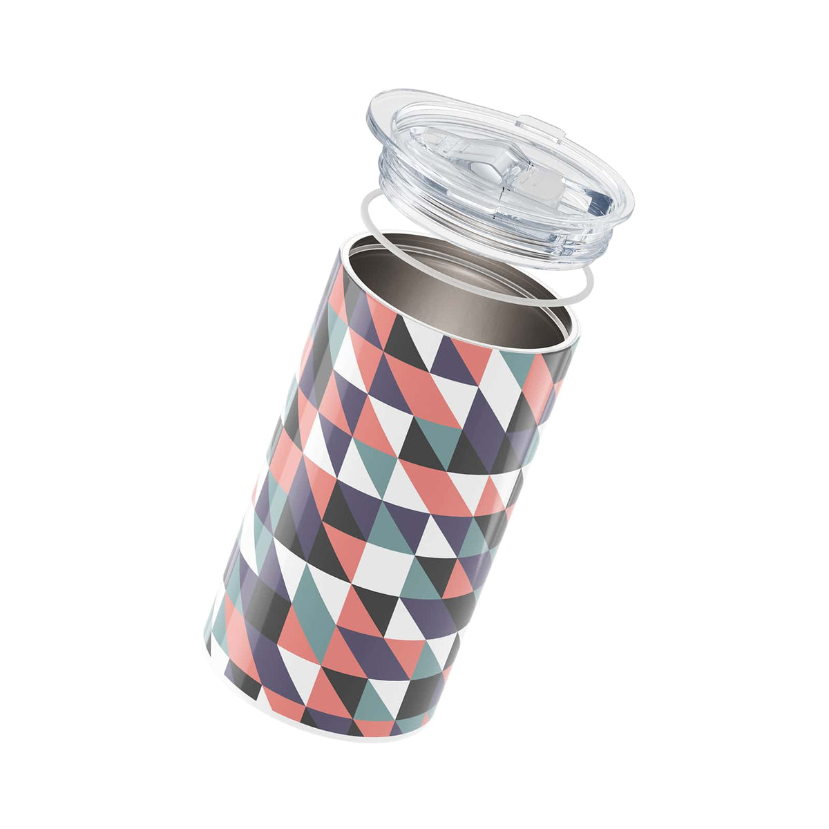Dark Green Geometric 340ml Coffee Cup By Hydronair 