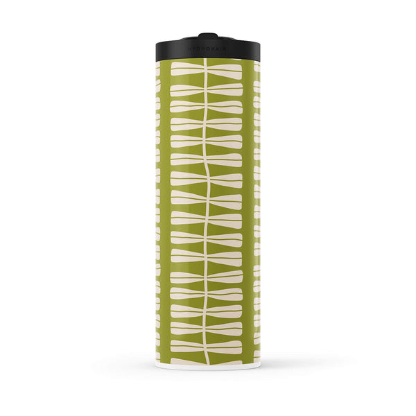 Dark Green Retro 560ml Water Bottle By Hydronair
