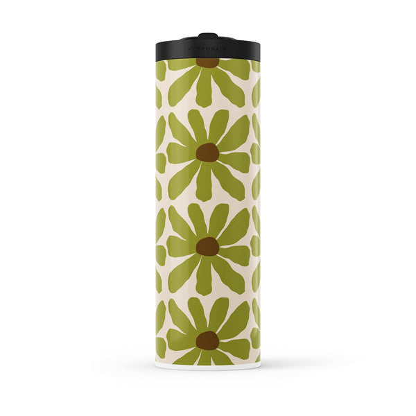 Dark Green Retro 560ml Water Bottle By Hydronair