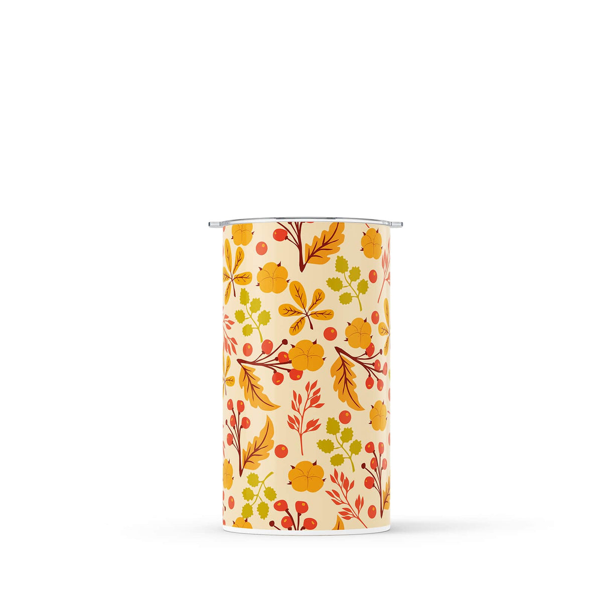 Dark Orange Autumn 340ml Reusable Coffee Cup By Hydronair 