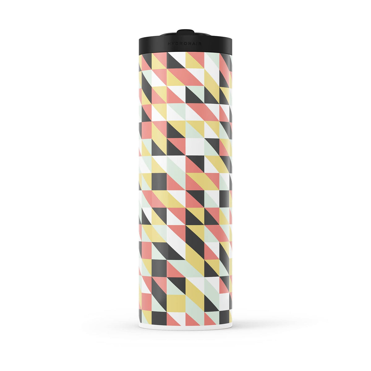 Dark Pink Geometric 560ml Water Bottle By Hydronair
