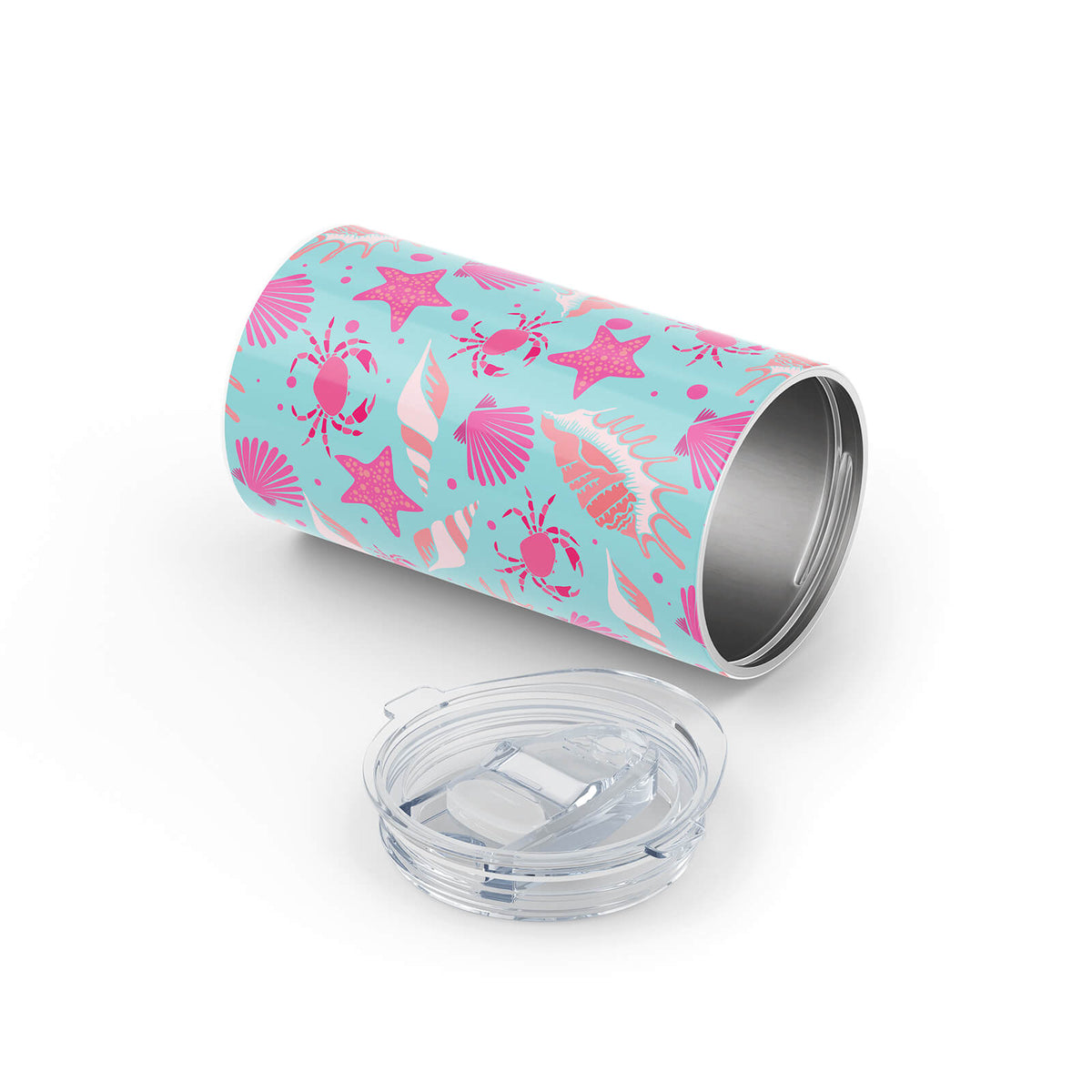 Dark Pink Nautical 340ml Reusable Cup By Hydronair