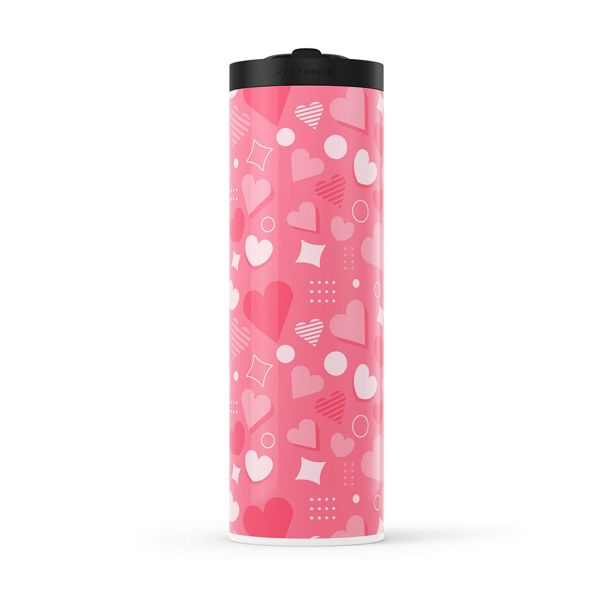 Dark Pink Valentines 560ml Water Bottle By Hydronair