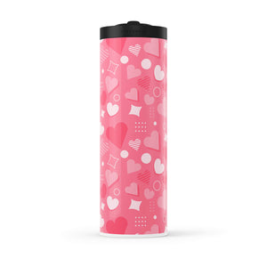 Dark Pink Valentines 560ml Water Bottle By Hydronair