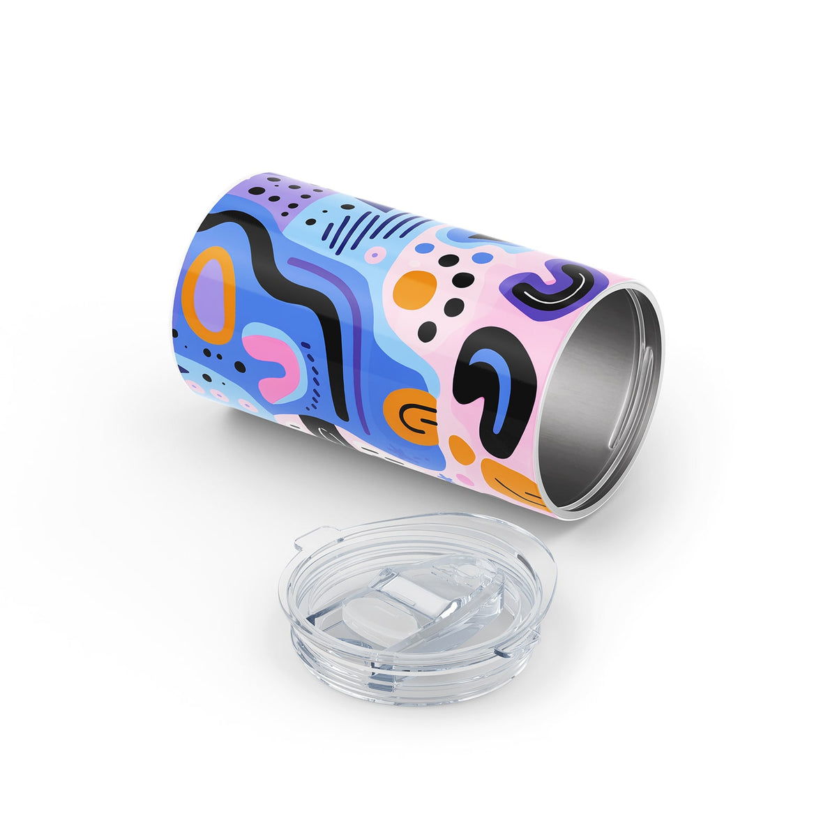 Dark Purple Abstract 340ml Reusable Cup By Hydronair 