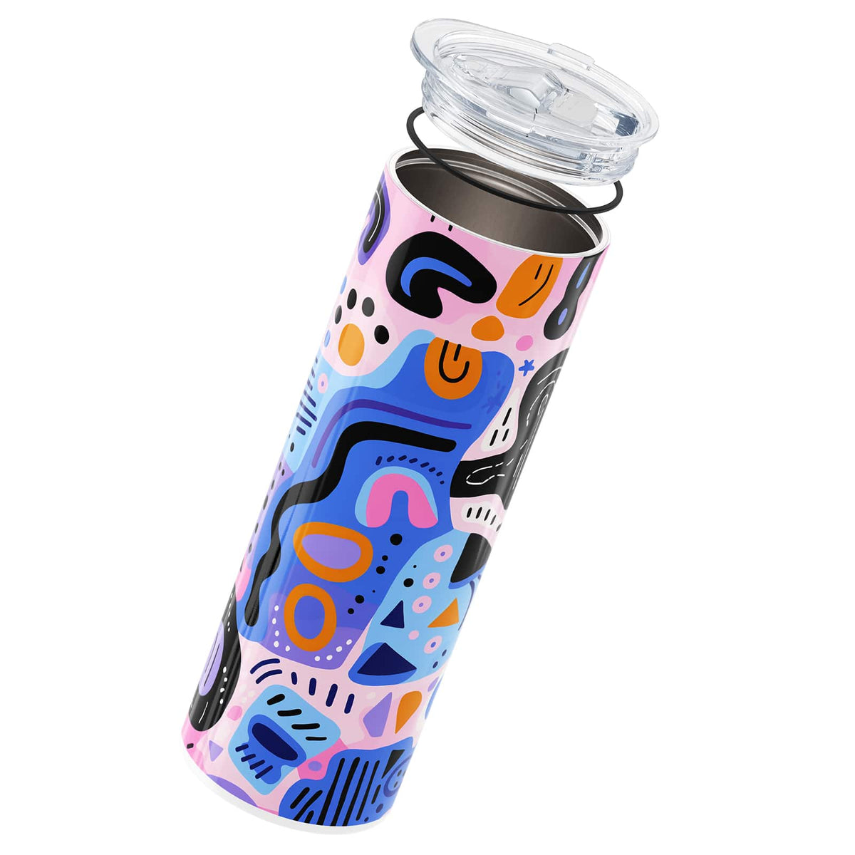 Dark Purple Abstract 560ml Cup By Hydronair 