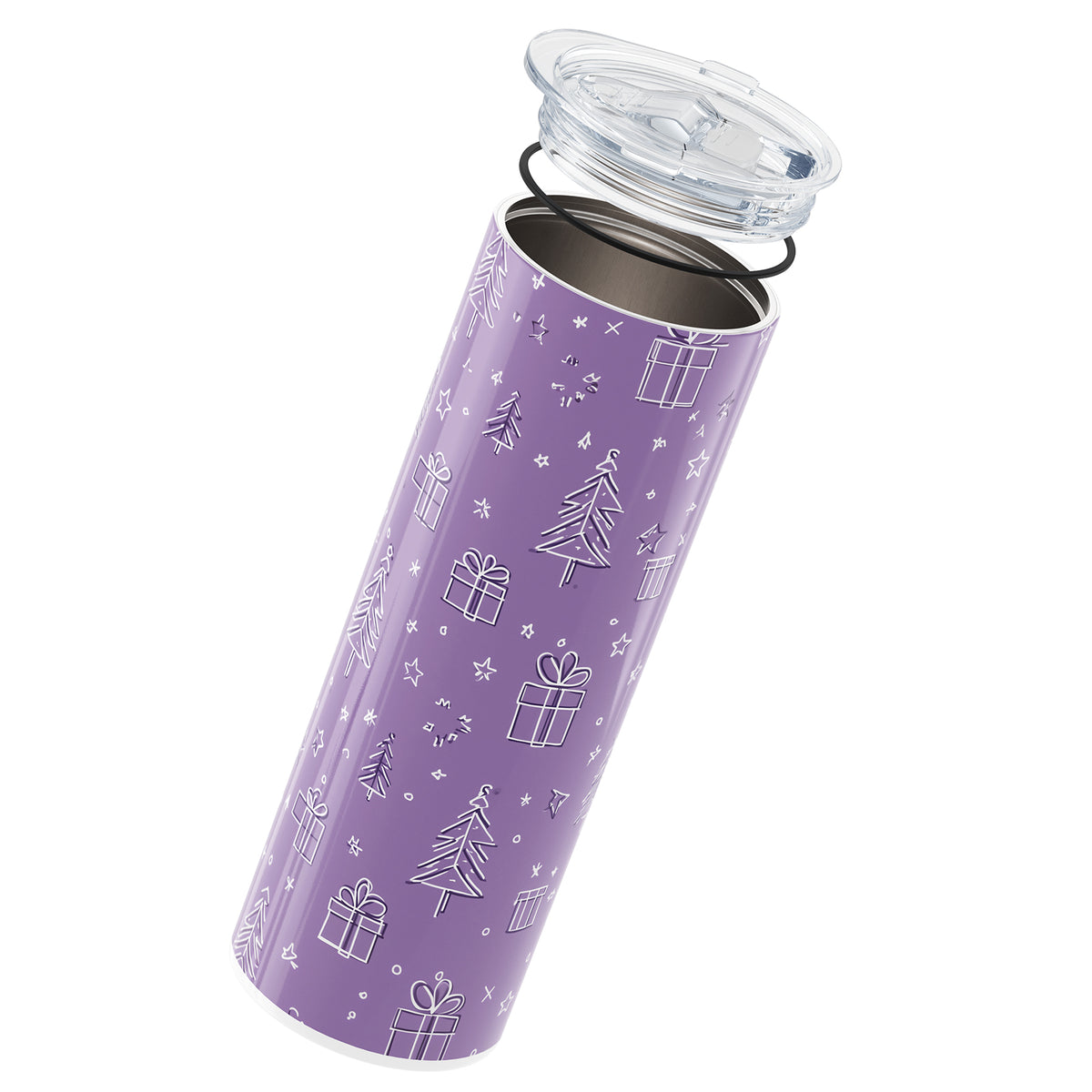 Dark Purple Christmas 560ml Cup By Hydronair 