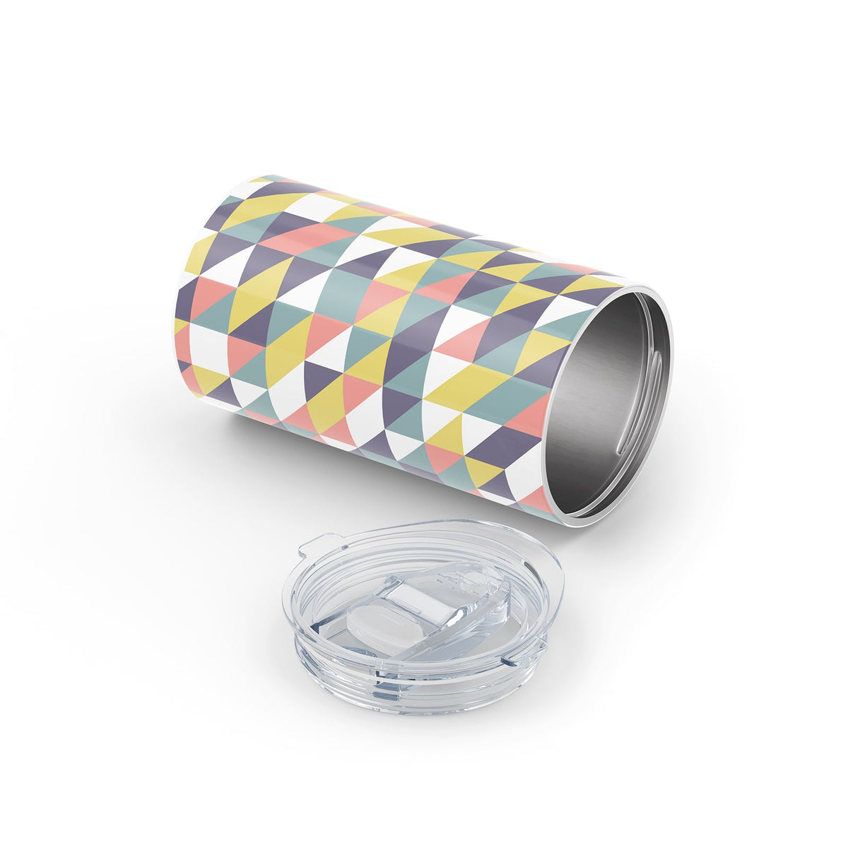 Dark Purple Geometric 340ml Reusable Cup By Hydronair 
