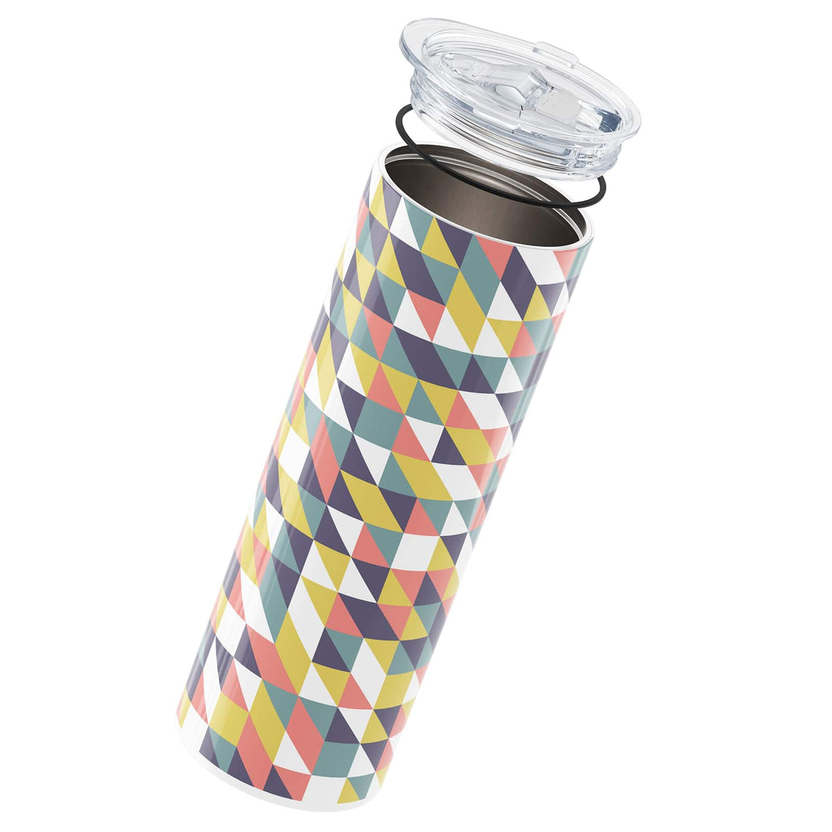 Dark Purple Geometric 560ml Cup By Hydronair 