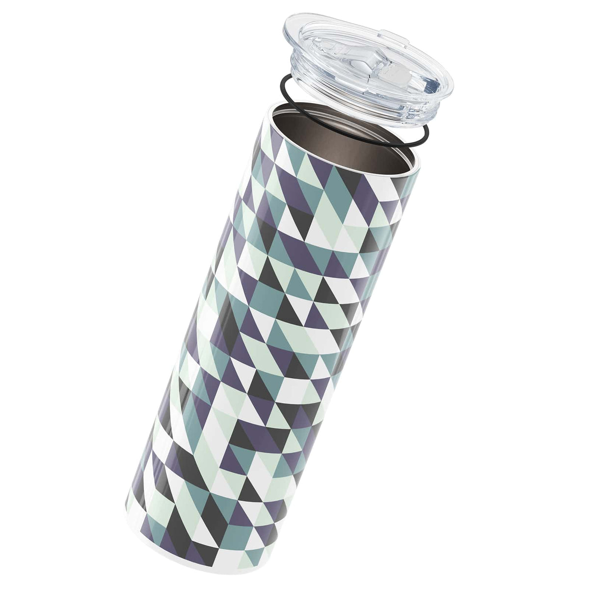 Dark Purple Geometric 560ml Cup By Hydronair 