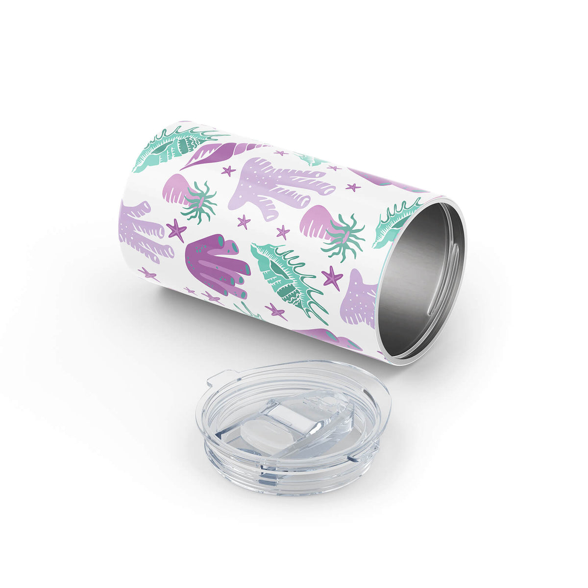 Dark Purple Nautical 340ml Reusable Cup By Hydronair 