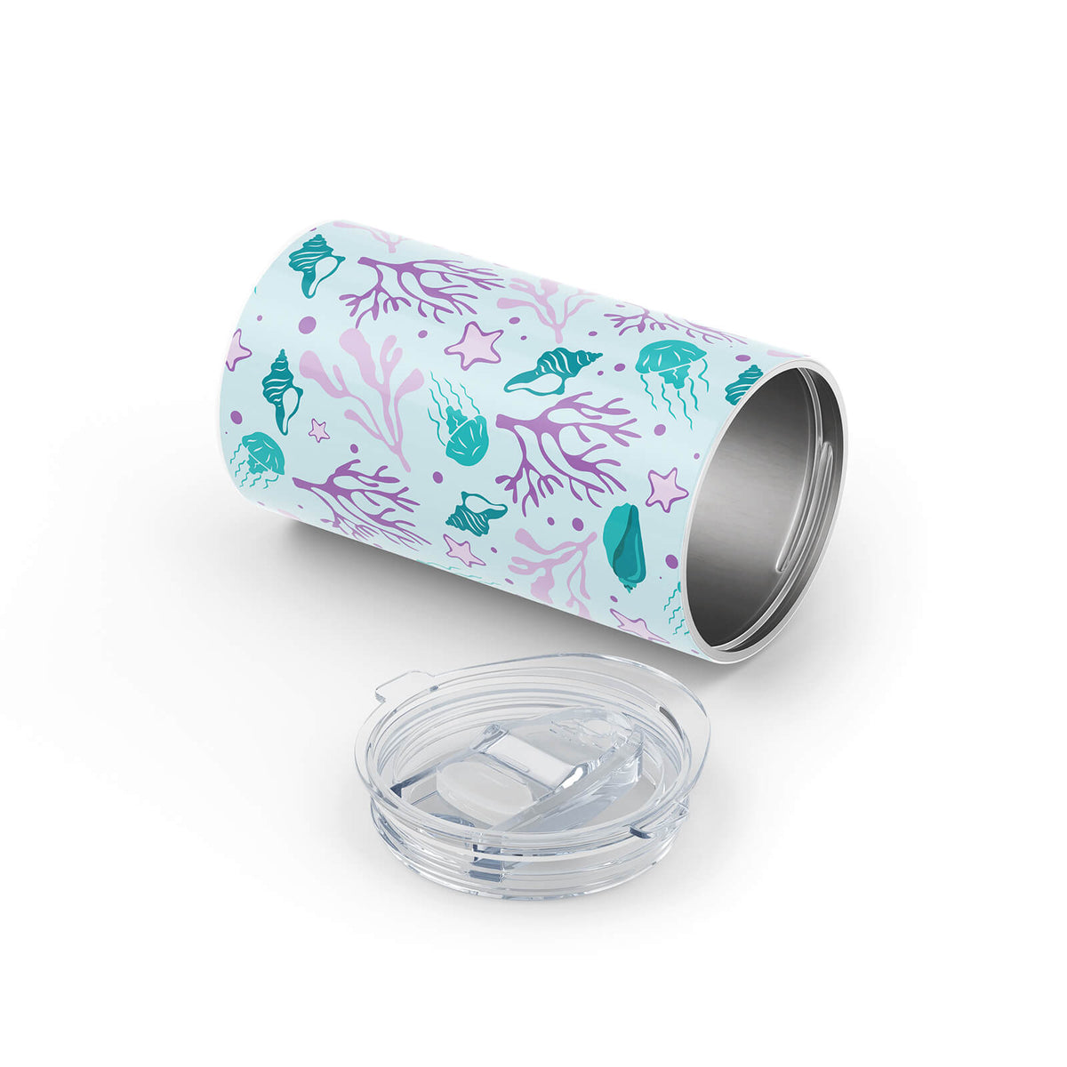 Dark Purple Nautical 340ml Reusable Cup By Hydronair 