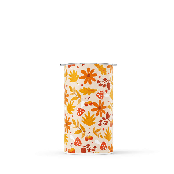 Dark Red Autumn 340ml Reusable Coffee Cup By Hydronair 
