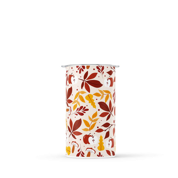 Dark Red Autumn 340ml Reusable Coffee Cup By Hydronair 