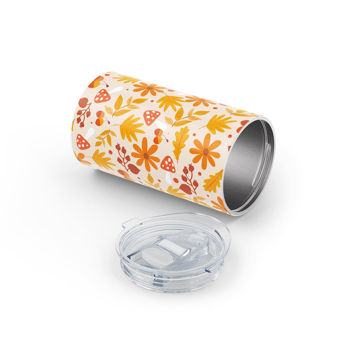 Dark Red Autumn 340ml Reusable Cup By Hydronair 