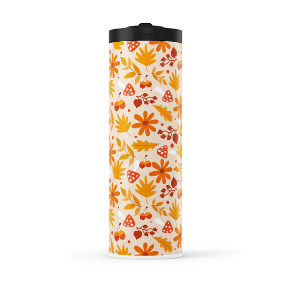 Dark Red Autumn 560ml Water Bottle By Hydronair