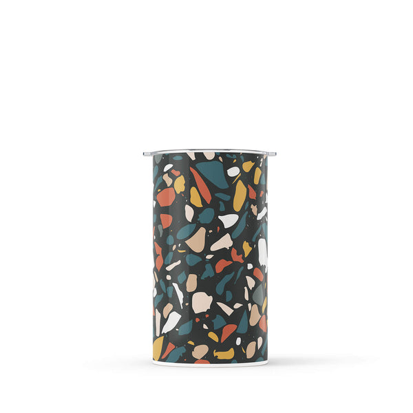 Dark Terrazzo 340ml Reusable Coffee Cup By Hydronair