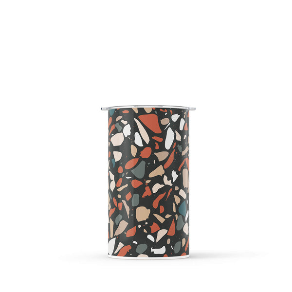 Dark Terrazzo 340ml Reusable Coffee Cup By Hydronair