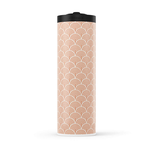 Deep Orange Boho 560ml Water Bottle By Hydronair