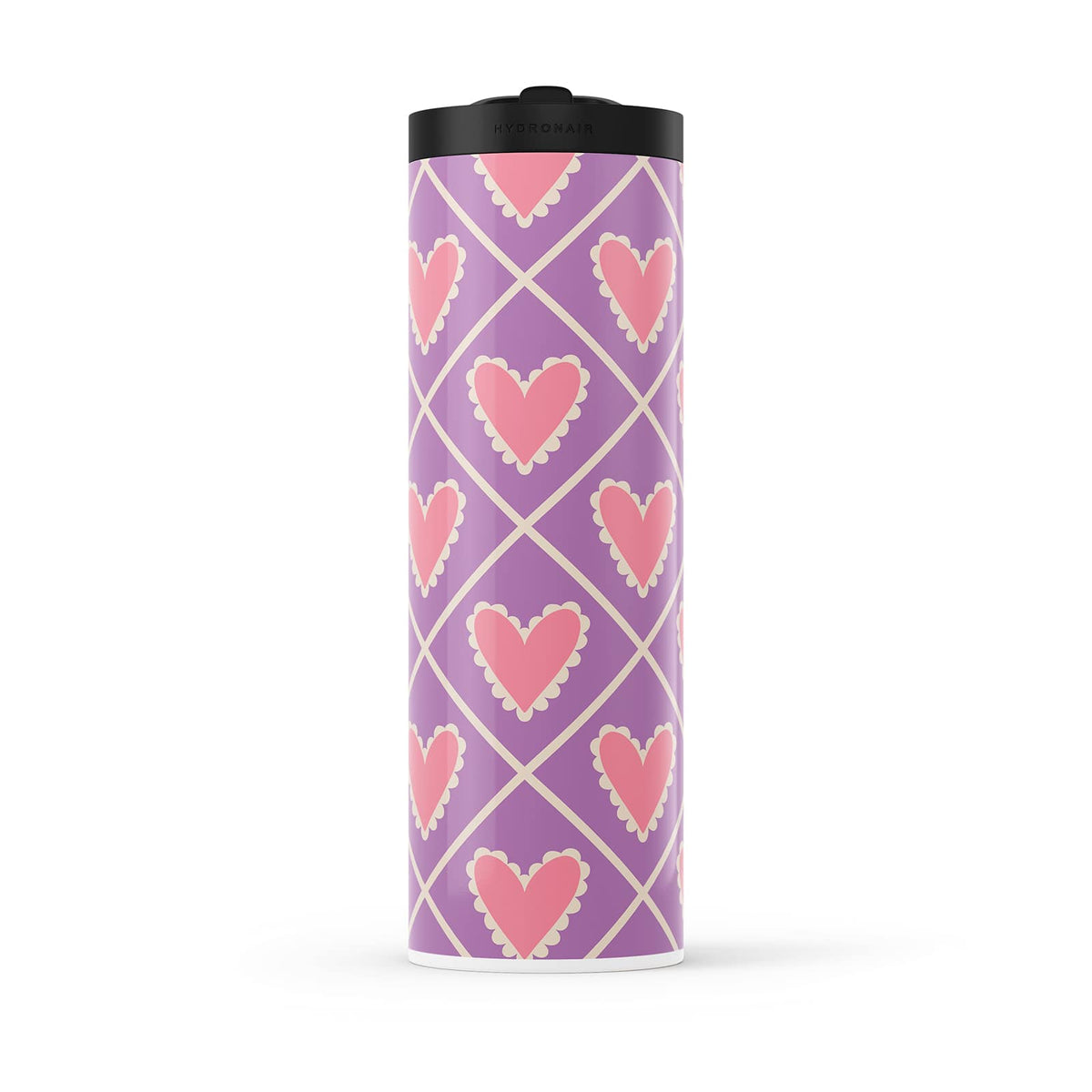 Deep Purple Retro 560ml Water Bottle By Hydronair