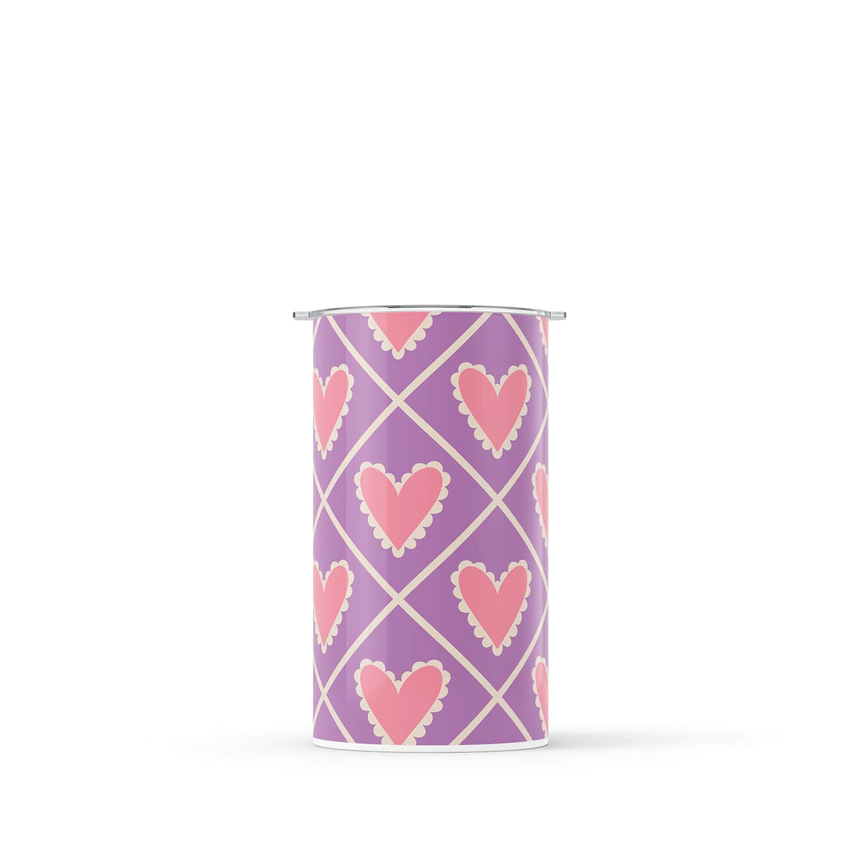 Deep Purple Retro 340ml Reusable Coffee Cup By Hydronair 