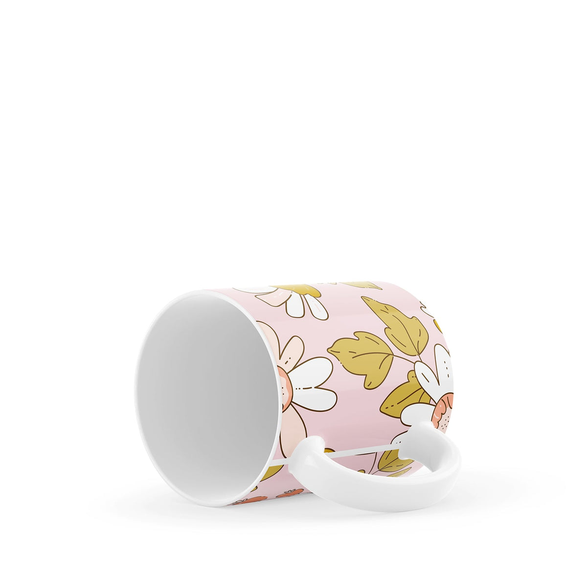 Floral Ceramic Mug 