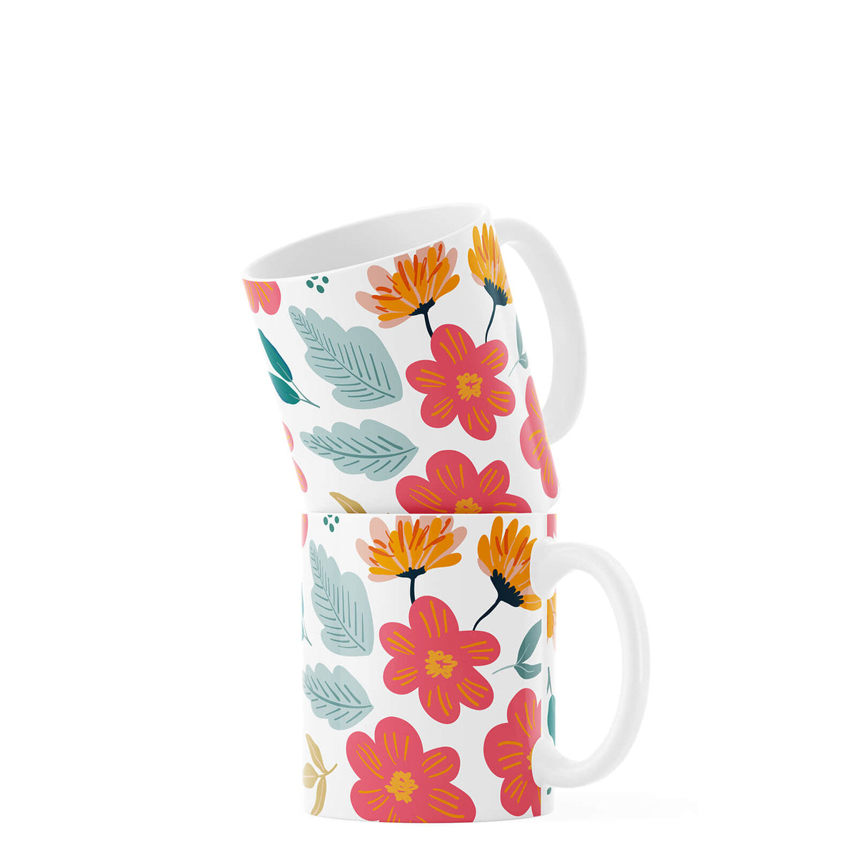 Floral Coffee Mug