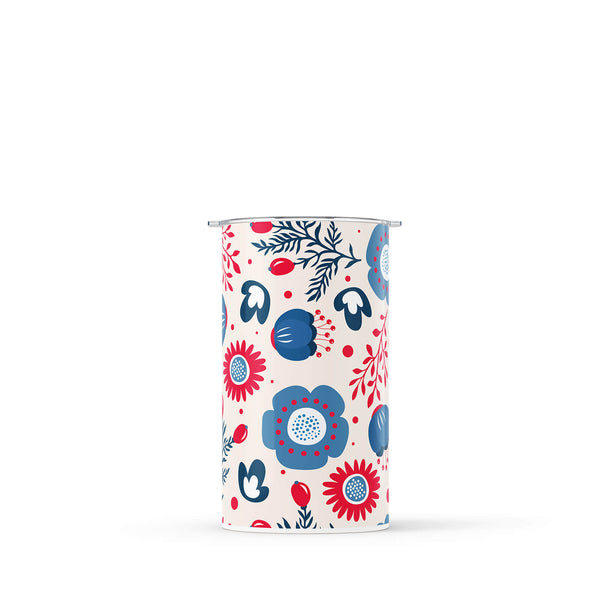 Floral Double Walled 12oz Cup