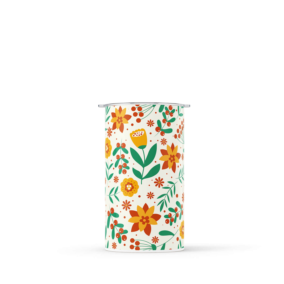 Floral Double Walled 12oz Cup