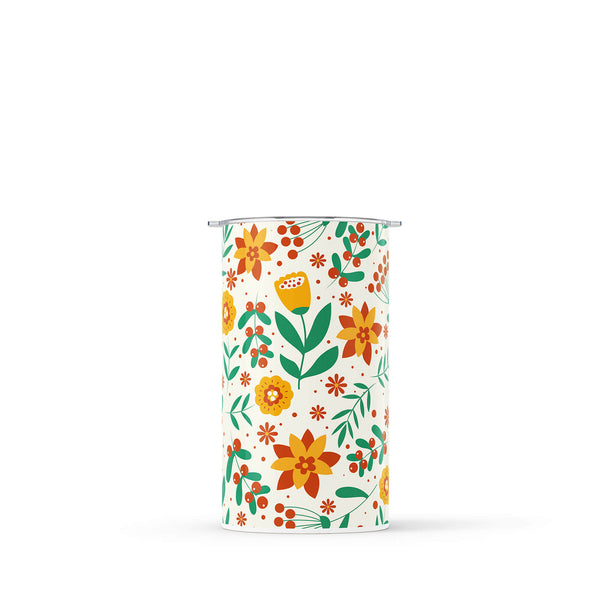 Floral Double Walled 12oz Cup