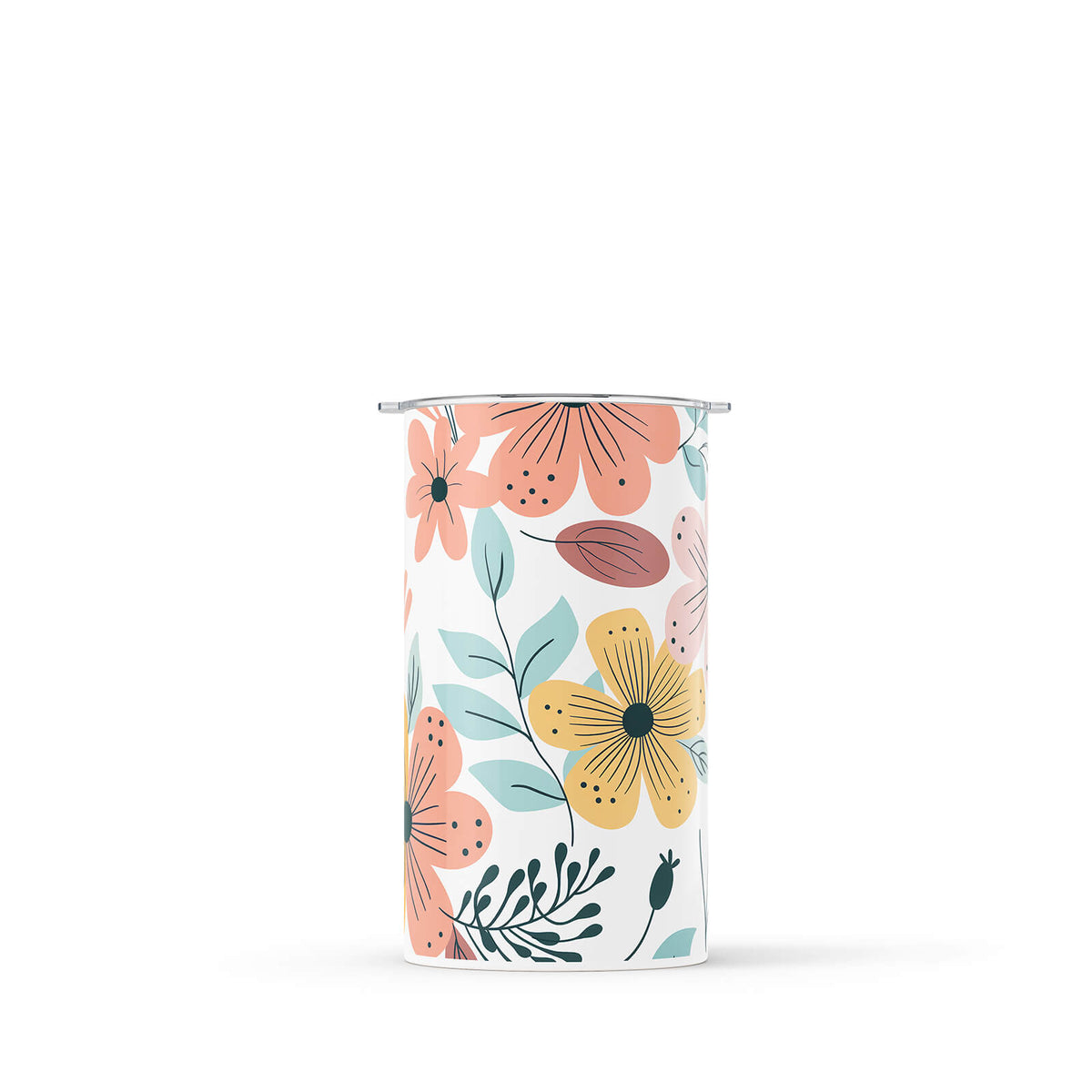 Floral Double Walled 12oz Cup