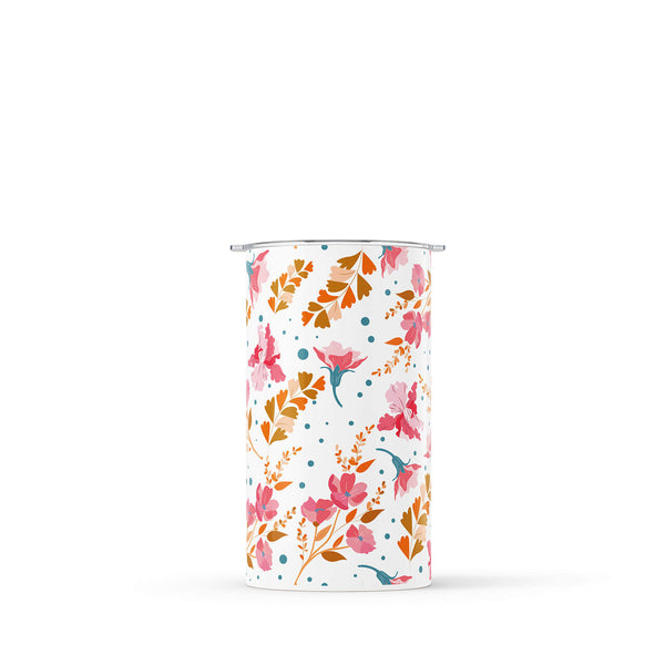 Floral Double Walled 12oz Cup