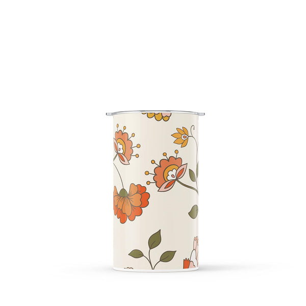 Floral Double Walled 12oz Tumbler