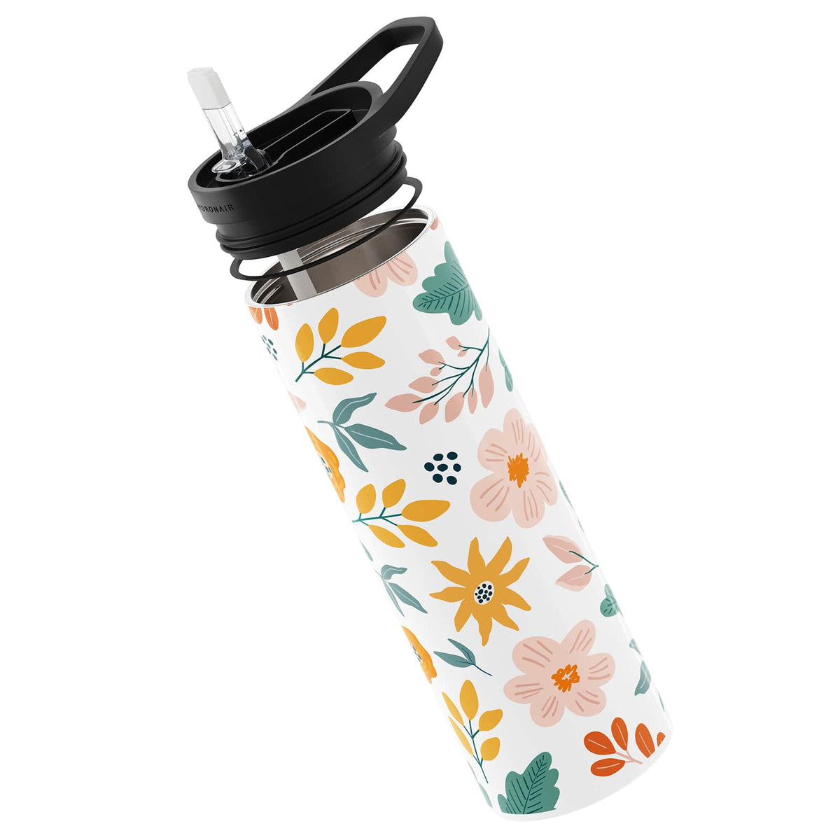 Floral Double Walled 20oz Bottle