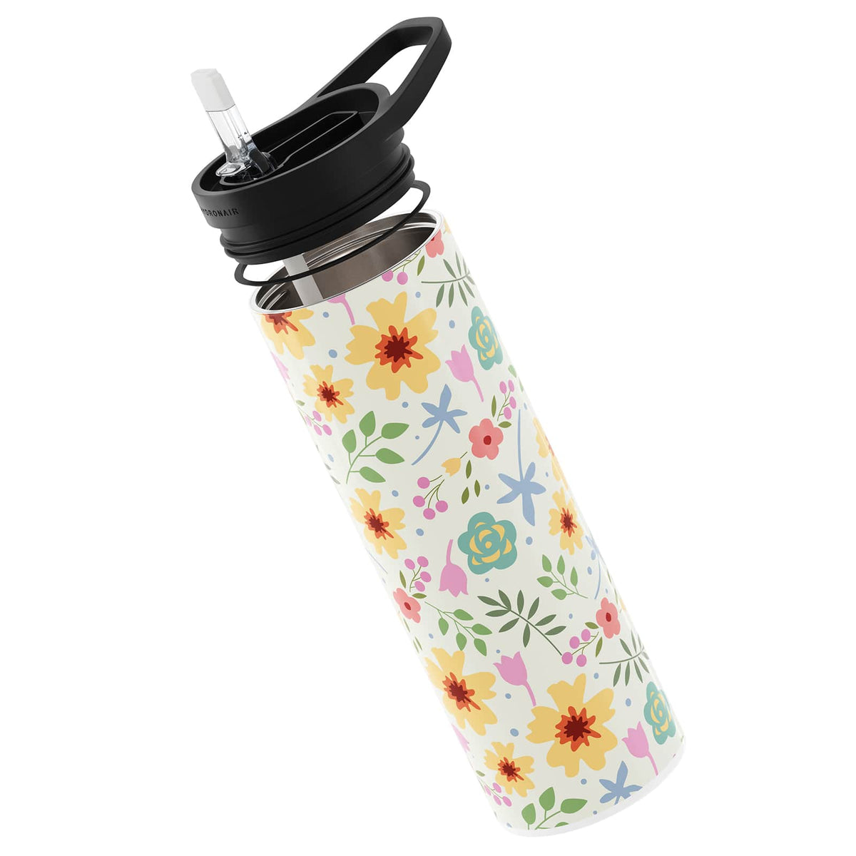 Floral Double Walled 20oz Bottle