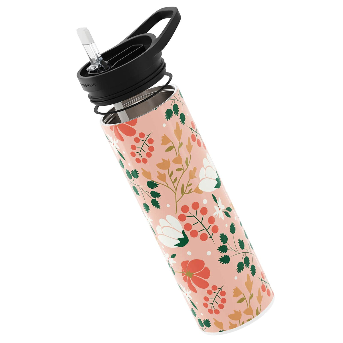 Floral Double Walled 20oz Bottle